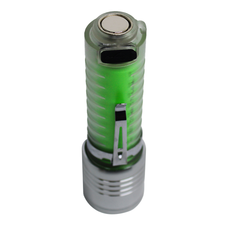 چراغ قوه دستی مدل ZJ-520A-TG همراه با چراغ یووی